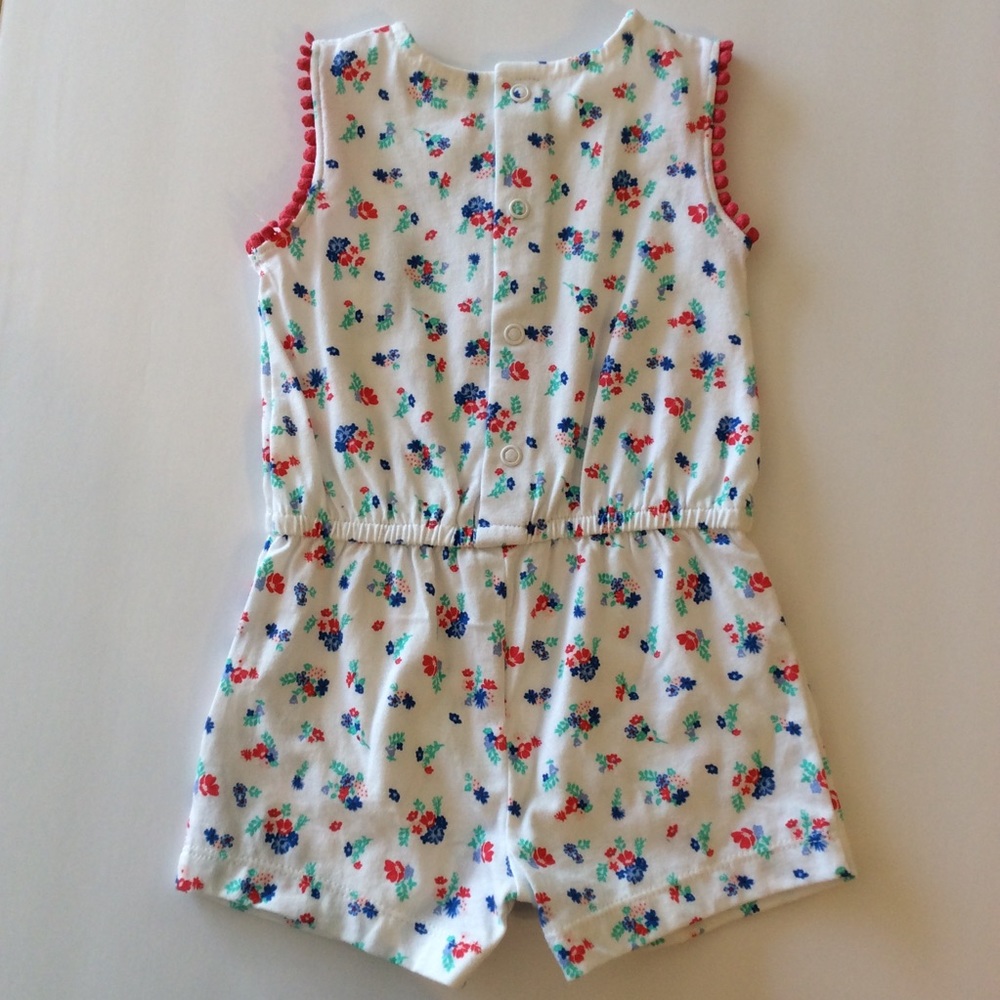 NWT Baby Girl Floral Romper - Picture 3 of 3